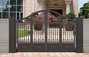 智能悬浮折叠门008