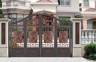 智能悬浮折叠门009