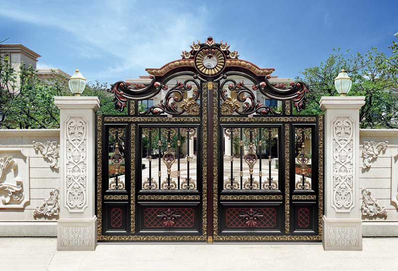 铝艺大门 - 庭院大门2