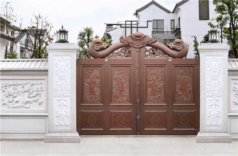 铝艺大门 - 庭院大门5