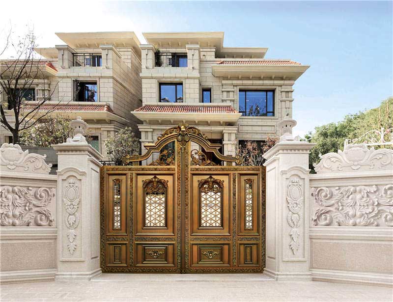 铝艺大门 - 庭院大门6