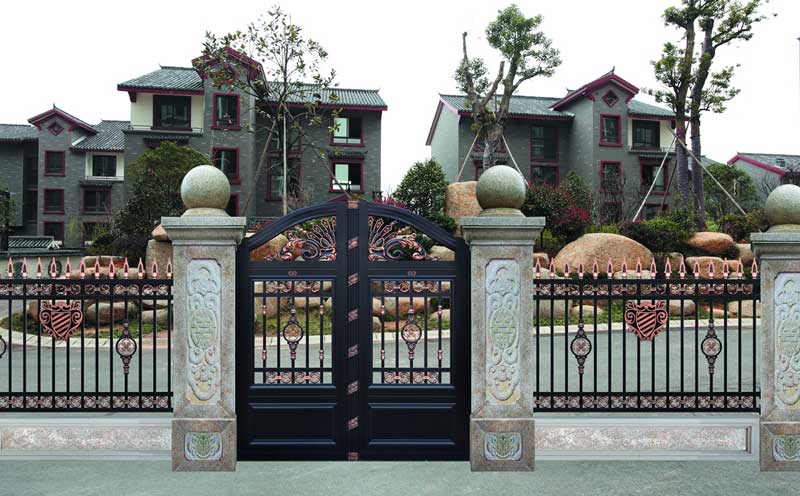 铝艺大门 - 庭院大门HYL927