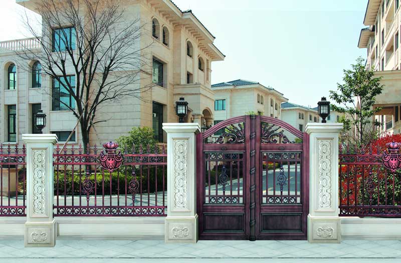 铝艺大门 - 庭院大门HYL931